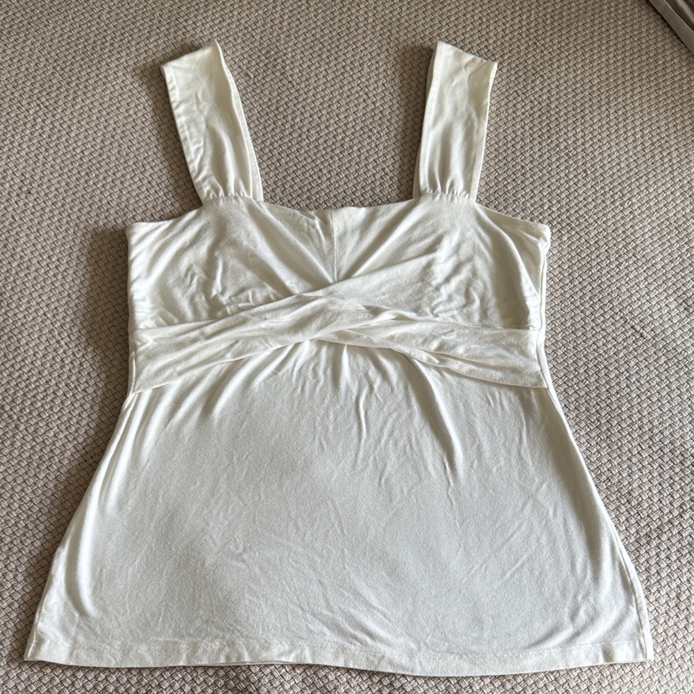 Ann Taylor White Camisole Top